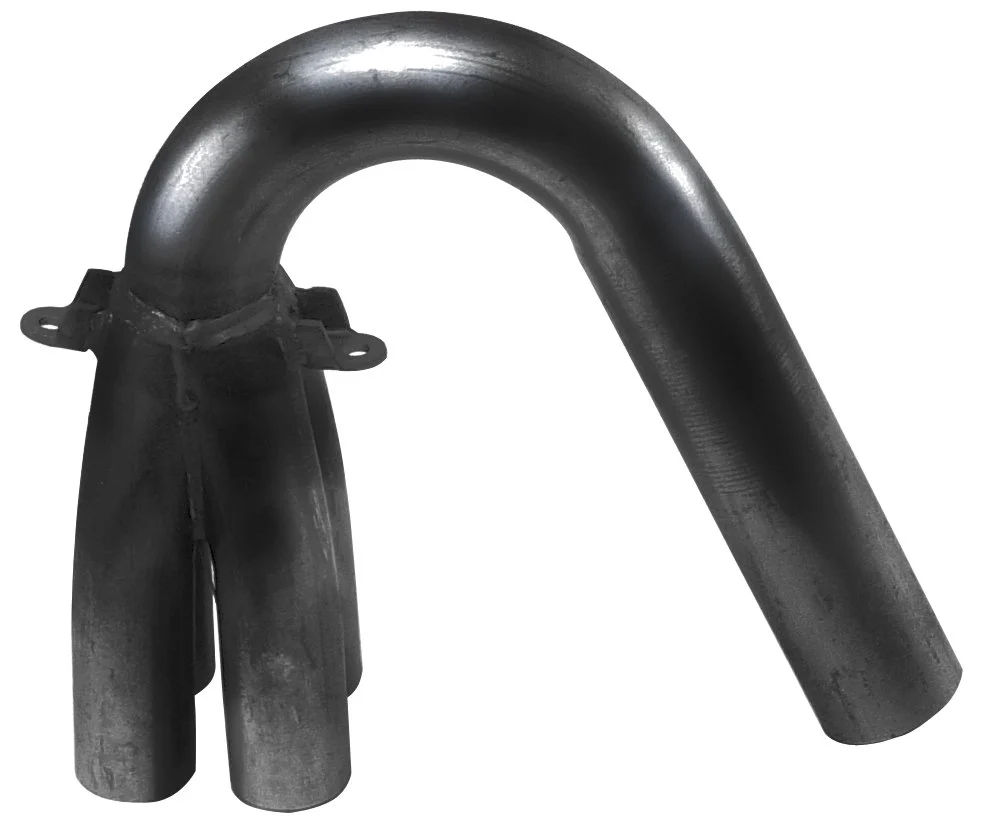 1 1/2" U-Bend Collector Only, Black