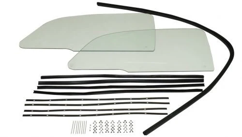 1 Piece Window Kit, Type 1 65-77, Snap-In Scrapers