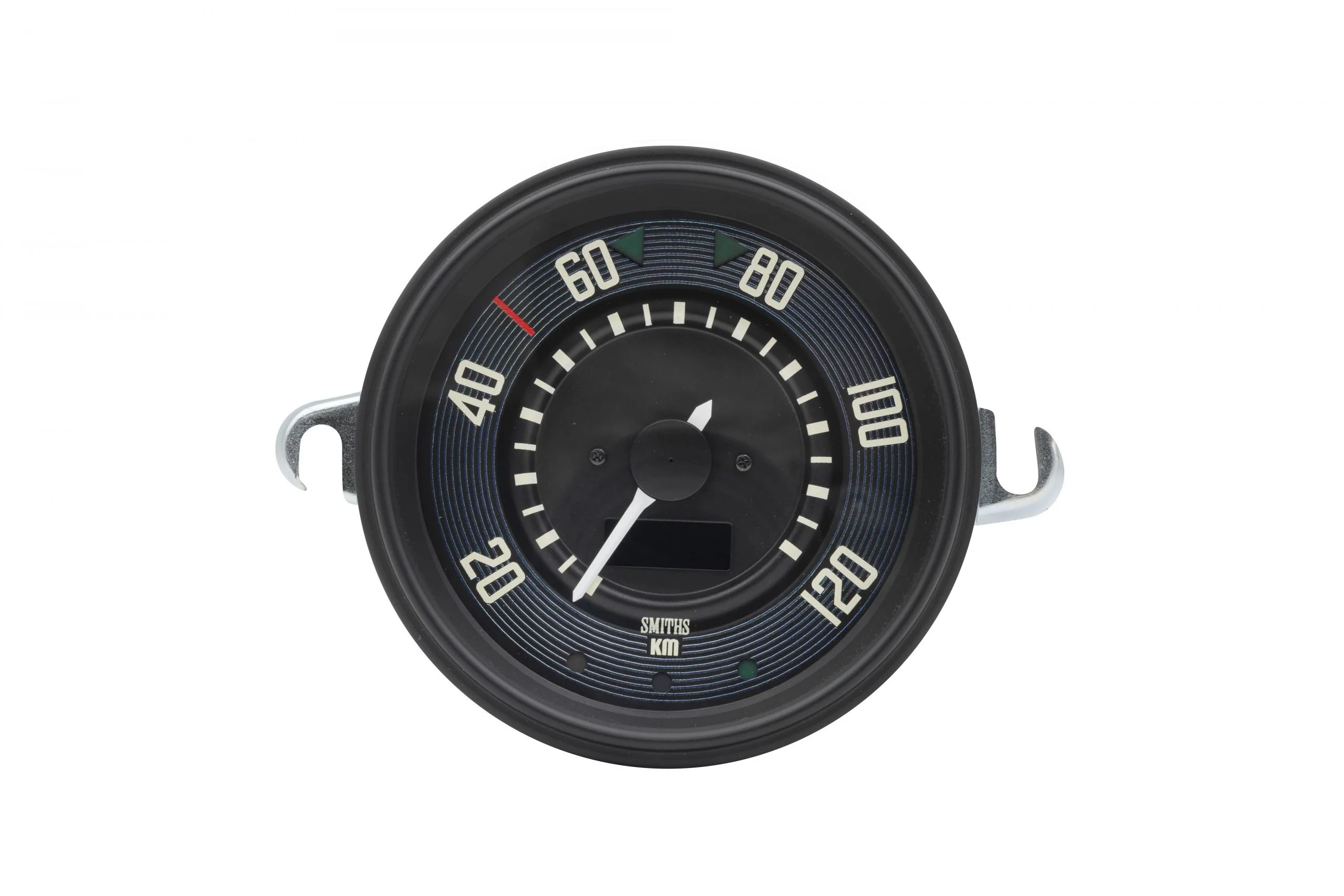 Black Dial and Black Bezel Speedometer for VW Type 1, 115mm 0-120 KMH