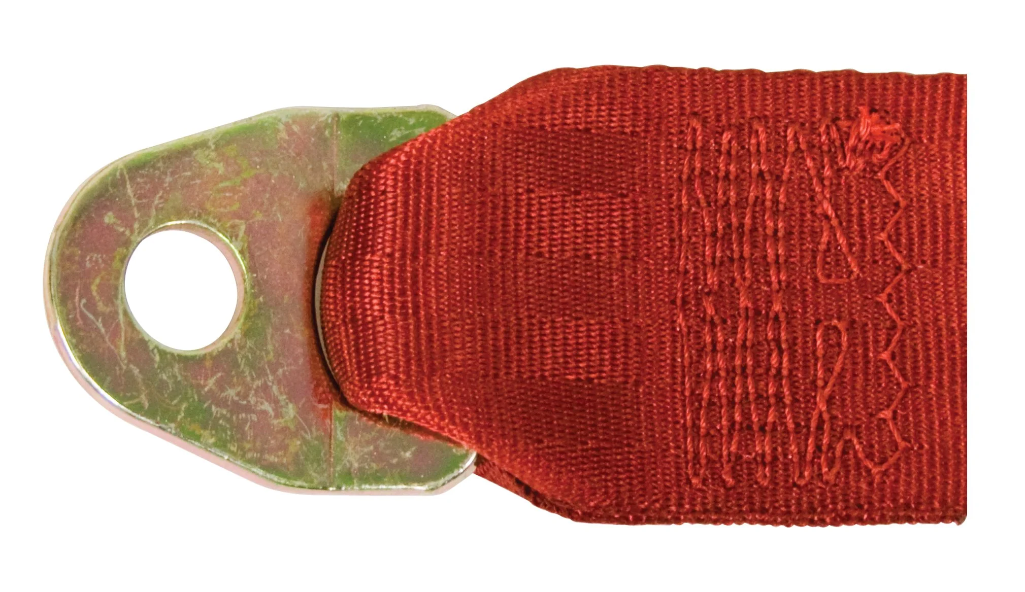 3 Point Retractable Seat Belt / Harness, Red, Pair