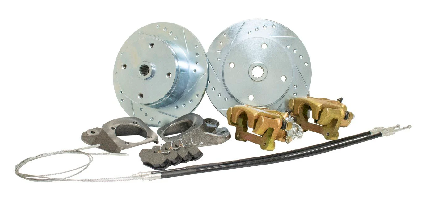 4x130 with 14x1.5mm threads, Swing Axle 1958-1967