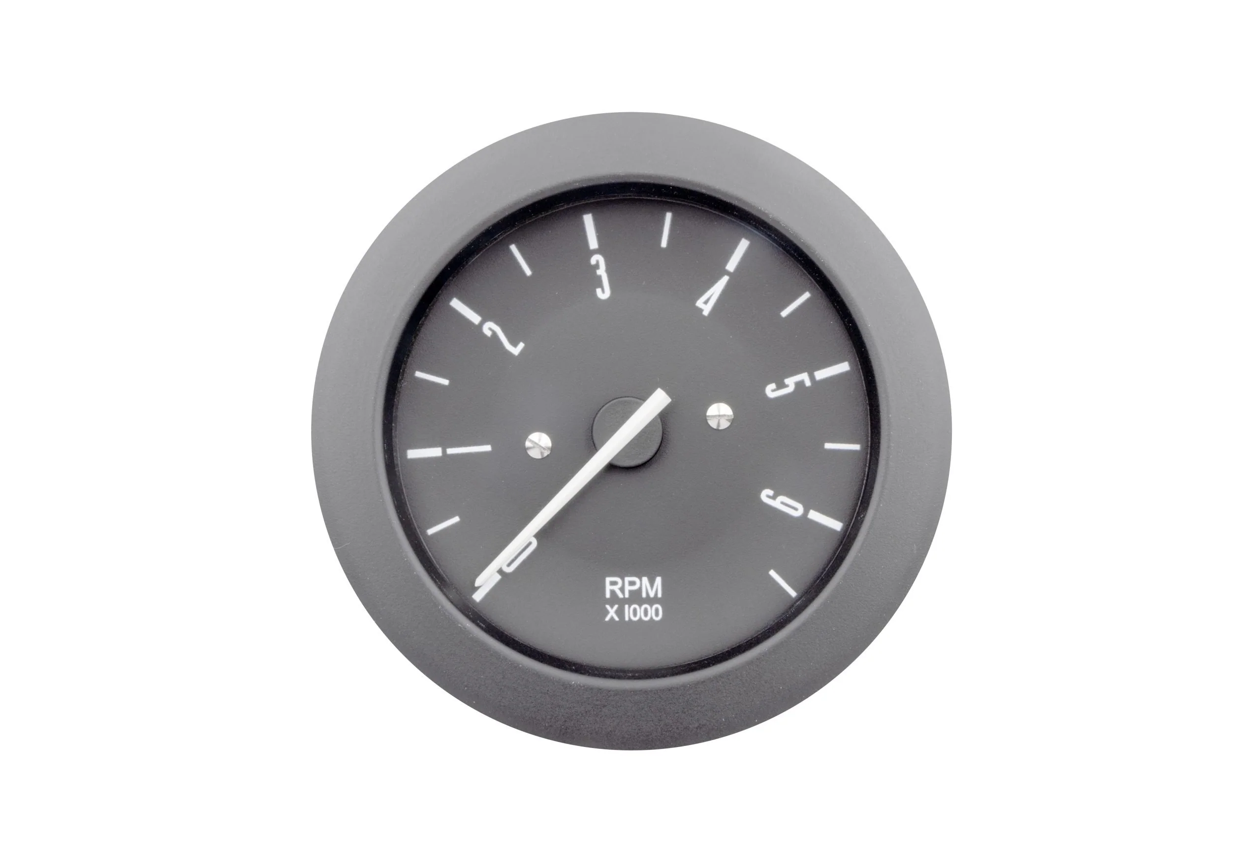 86mm 0-6000 RPM Gray Dial Tachometer for Type 2
