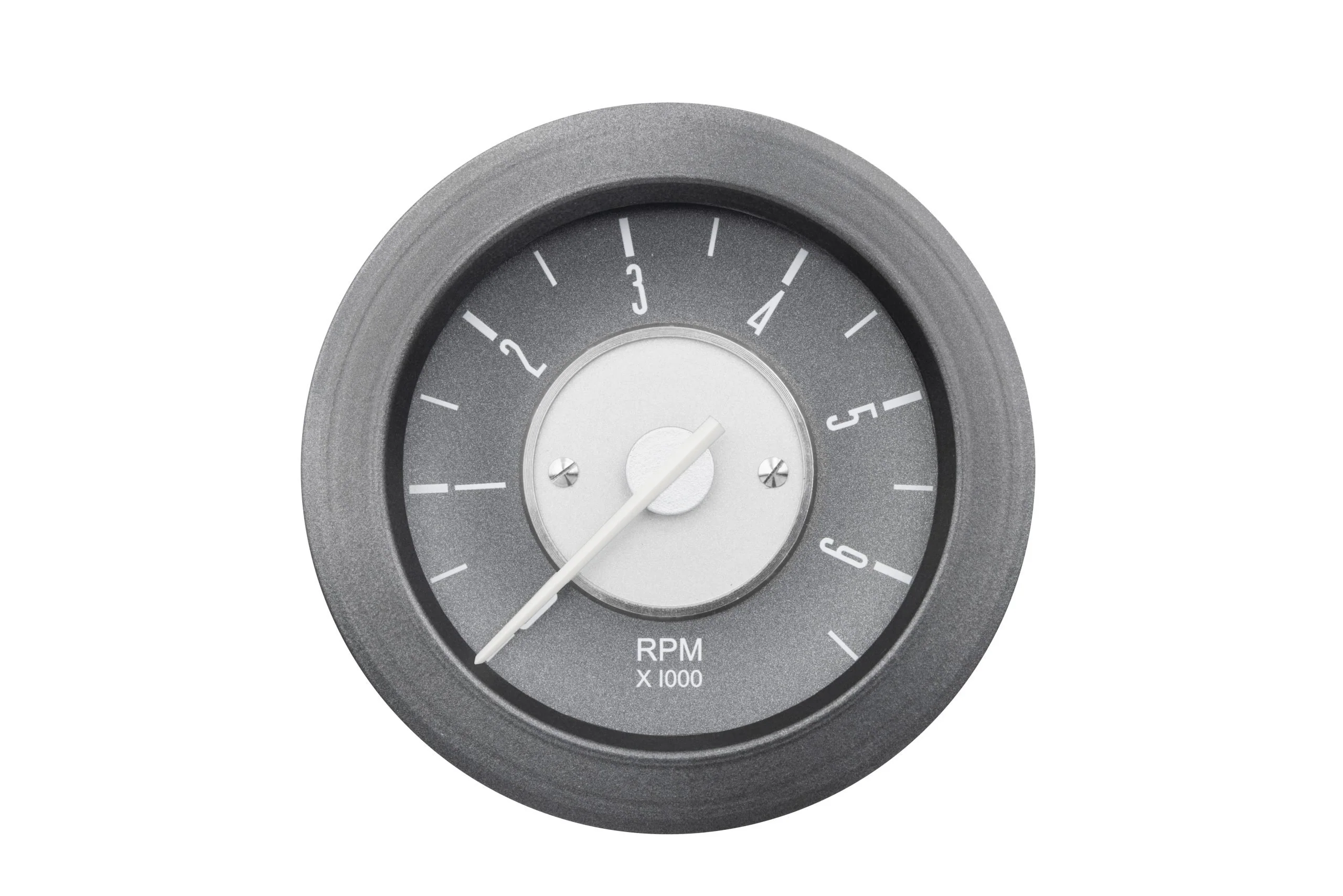 86mm  0-6000 RPM Gray Dial  w/ Silver Center Tachometer for Type 2