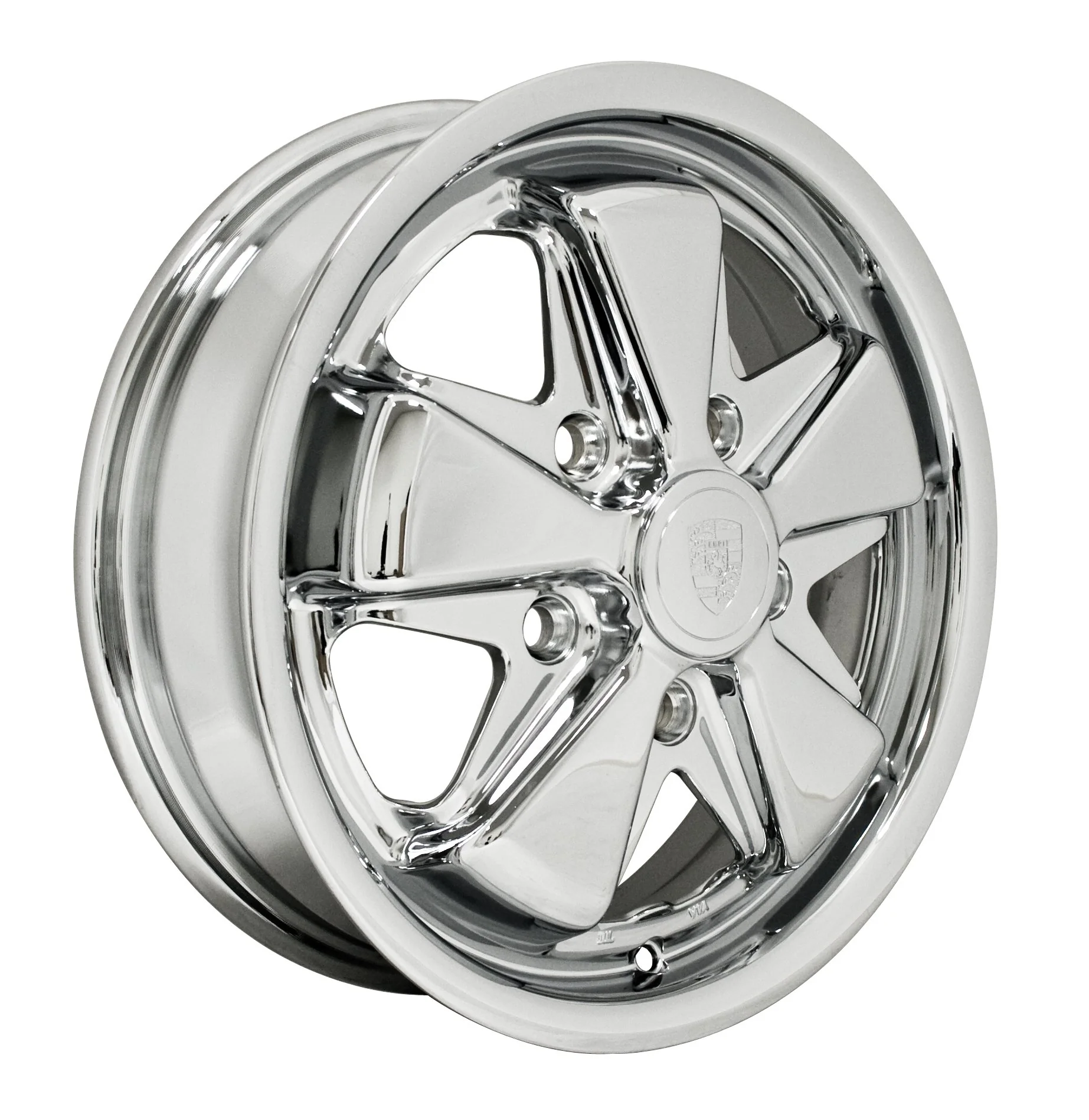 Fuchs Style Chrome Wheel 15x4 1/2"