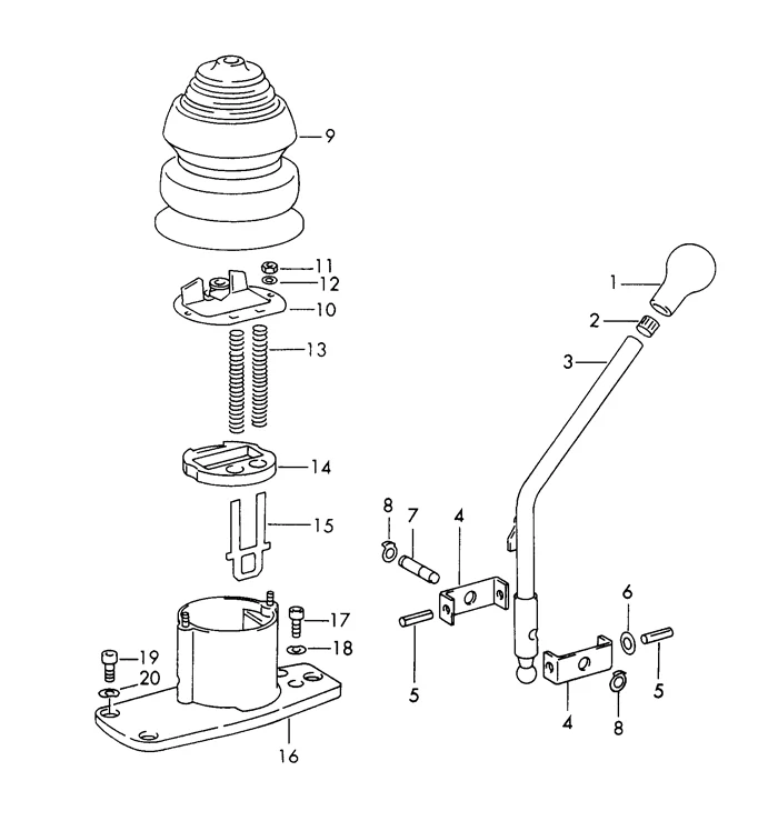 915 Style Large Shifter Boot for Porsche 911 (1973-89) - Image 2