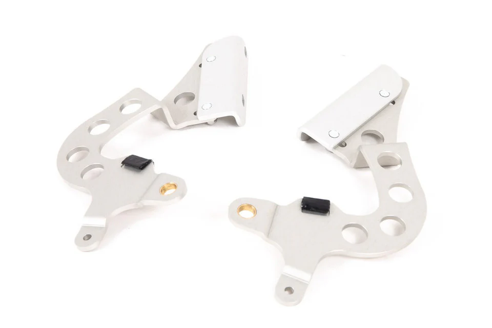 Adjustable Billet Rear Decklid Hinges - Adapter Bracket for Porsche 911/912/930 with 964 Decklid