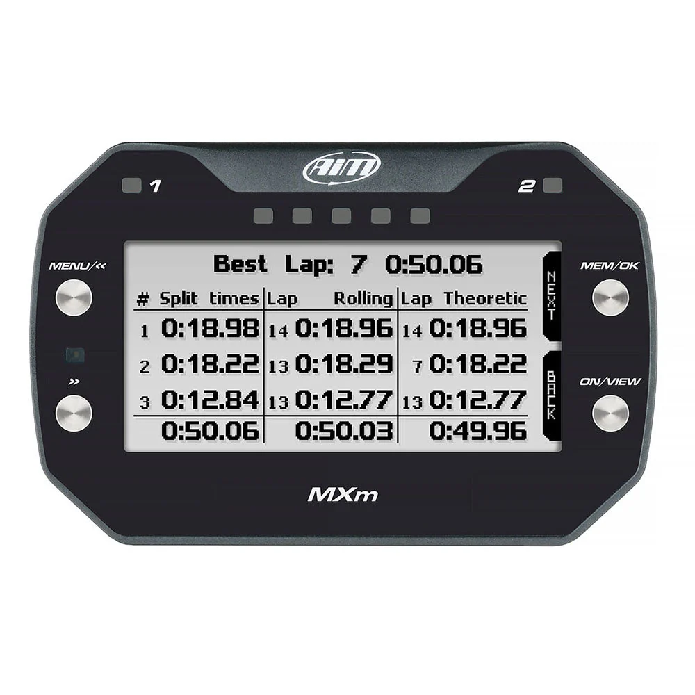 AiM Sports MXm Compact Dash Logger - Image 8