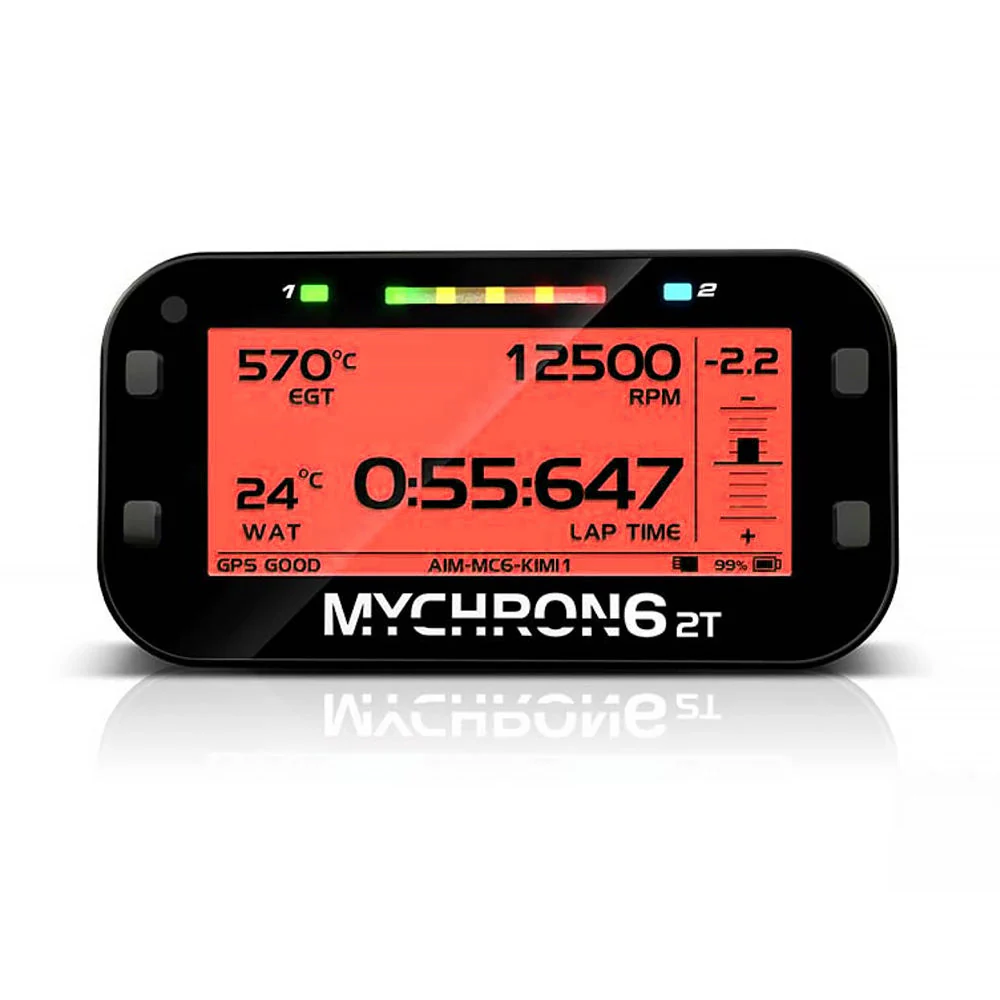 AiM Sports MyChron6 2T Dual-Temp Karting Dash and Data Logger - Image 8