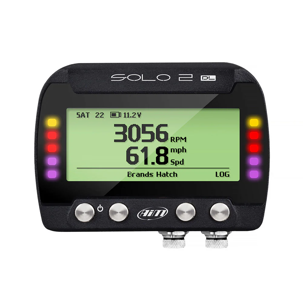 AiM Sports Solo2 DL Data Logging Lap Timer - Image 11