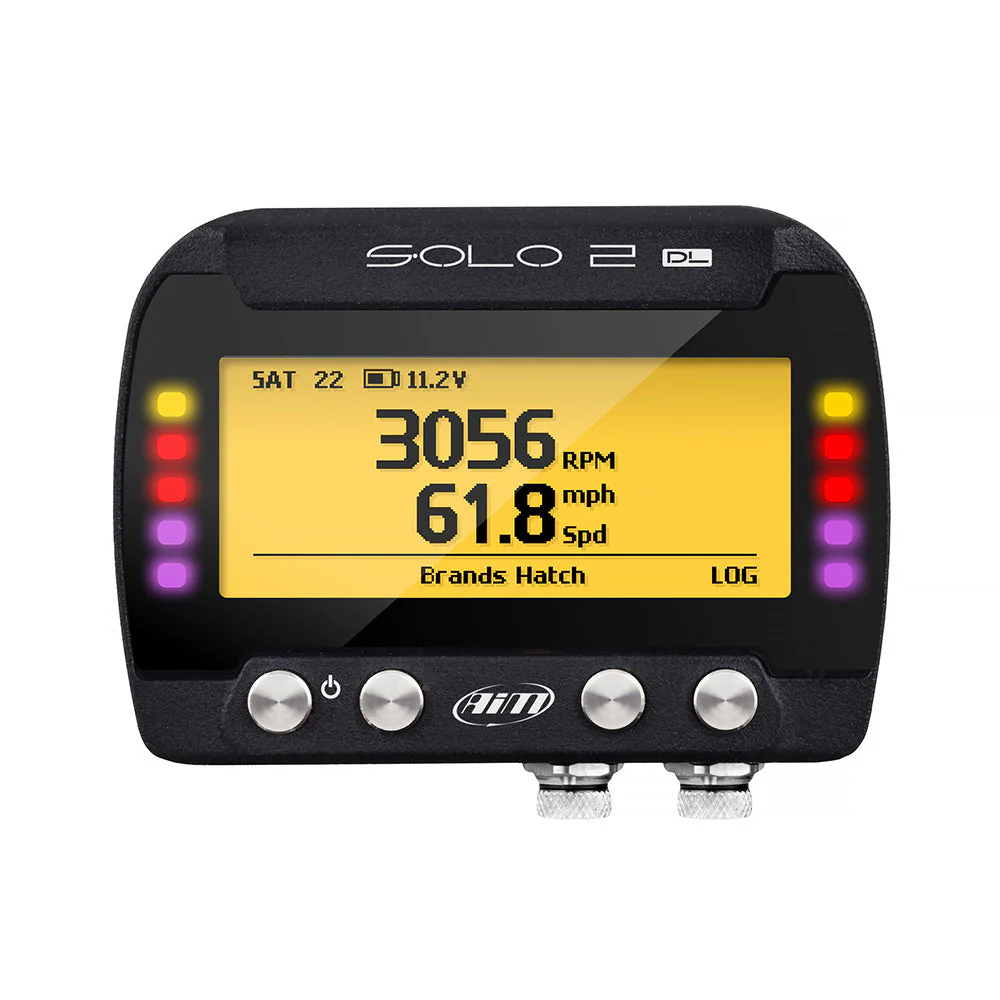 AiM Sports Solo2 DL Data Logging Lap Timer - Image 7