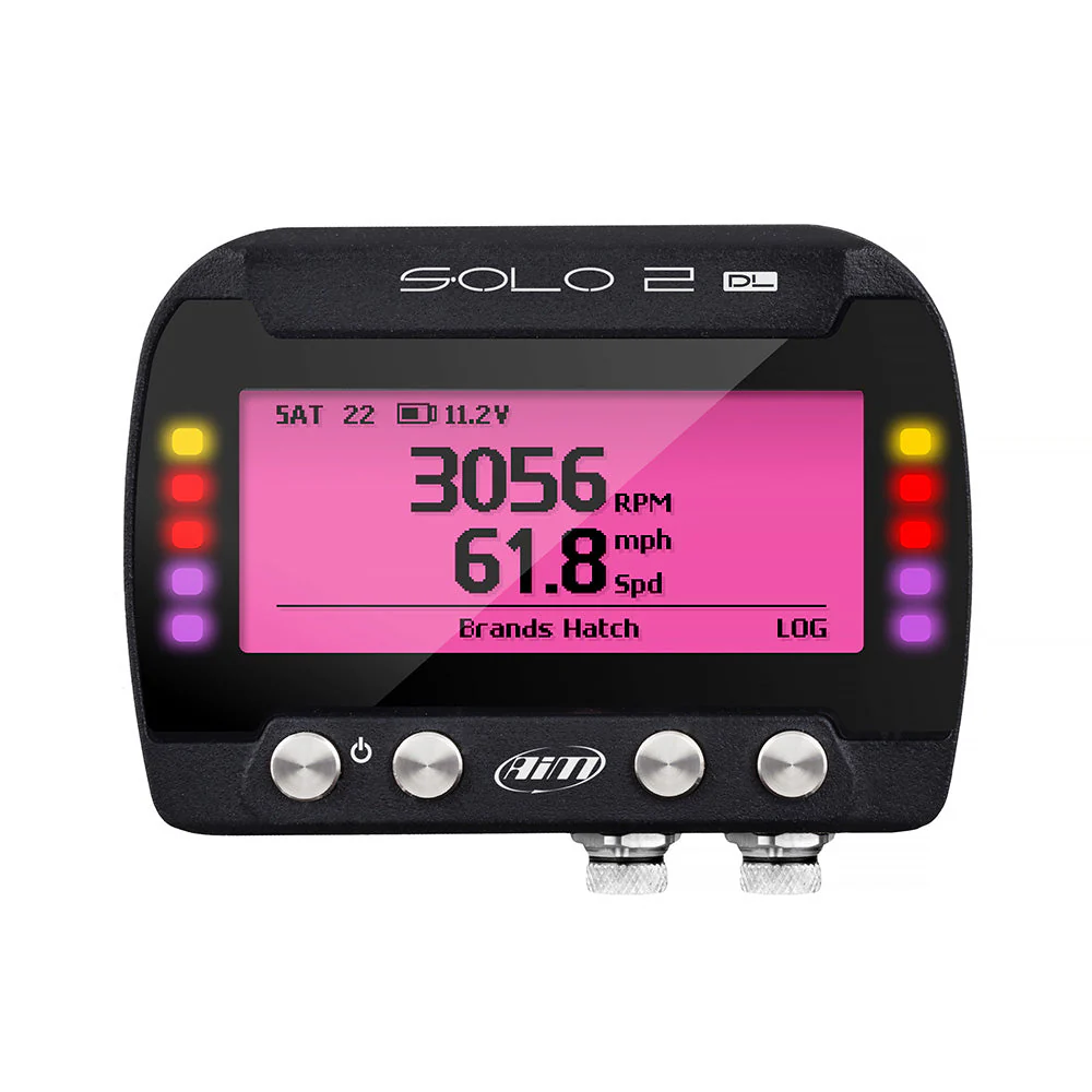 AiM Sports Solo2 DL Data Logging Lap Timer - Image 9