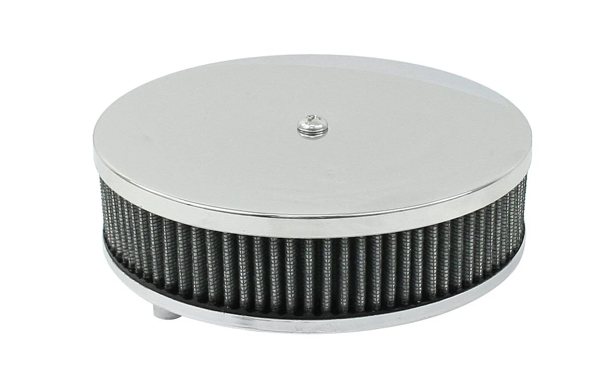 Air Cleaner for Stock VW Carb., 2 1/2" High with Gauze