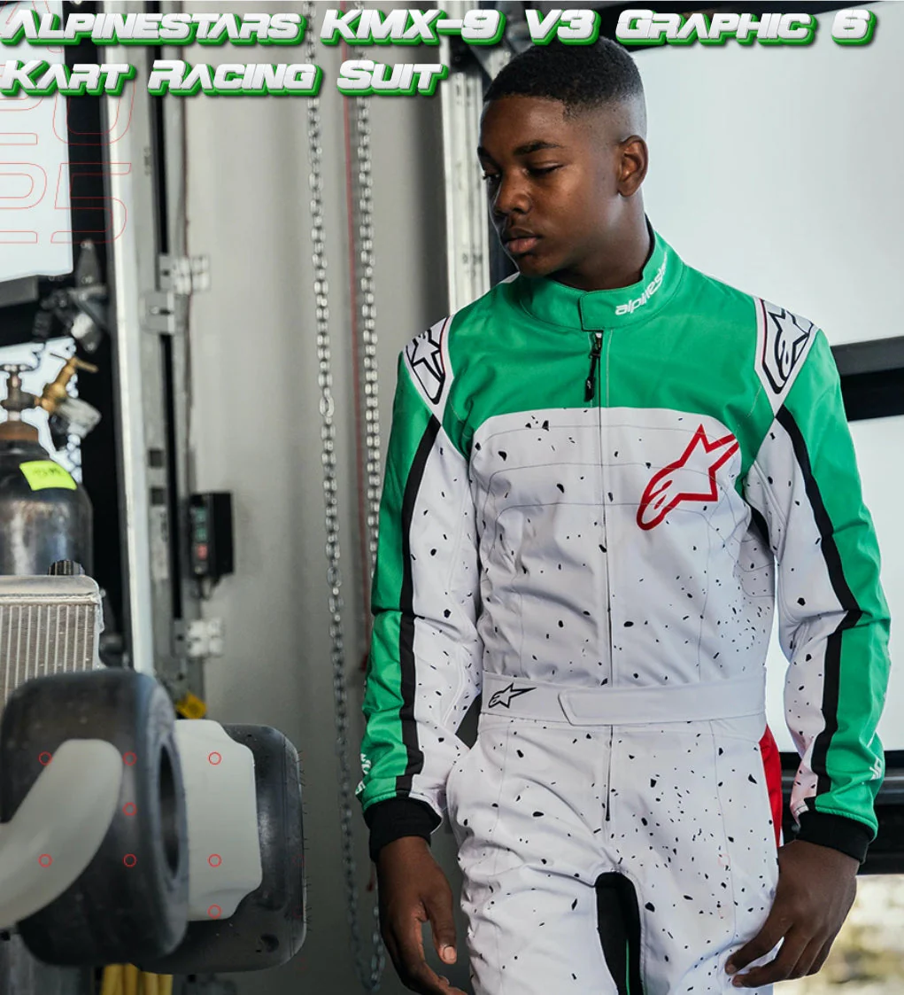 Alpinestars KMX-9 v3 Graphic 6 Kart Racing Suit - Image 10