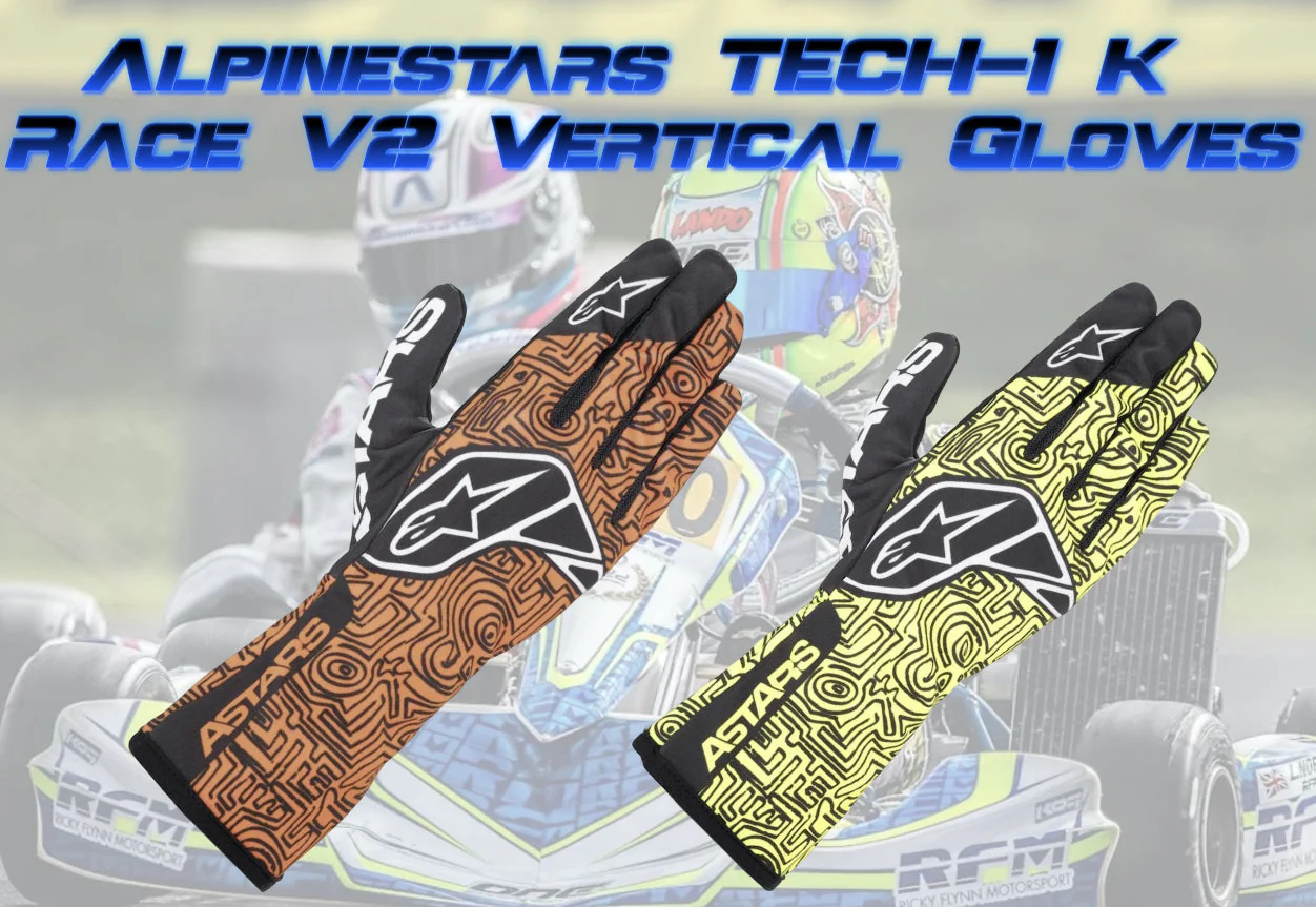 Alpinestars Tech-1 K Race v2 Vertical Karting Gloves - Image 5