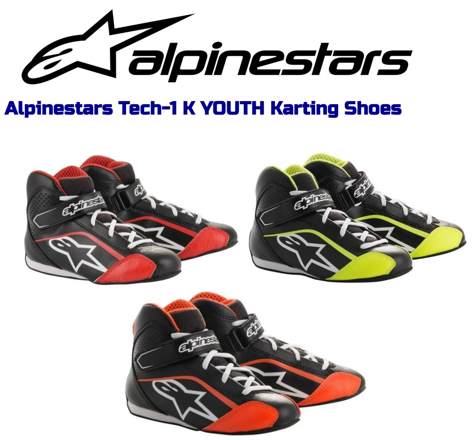 Alpinestars Tech-1 K Youth Karting Shoes - Image 4