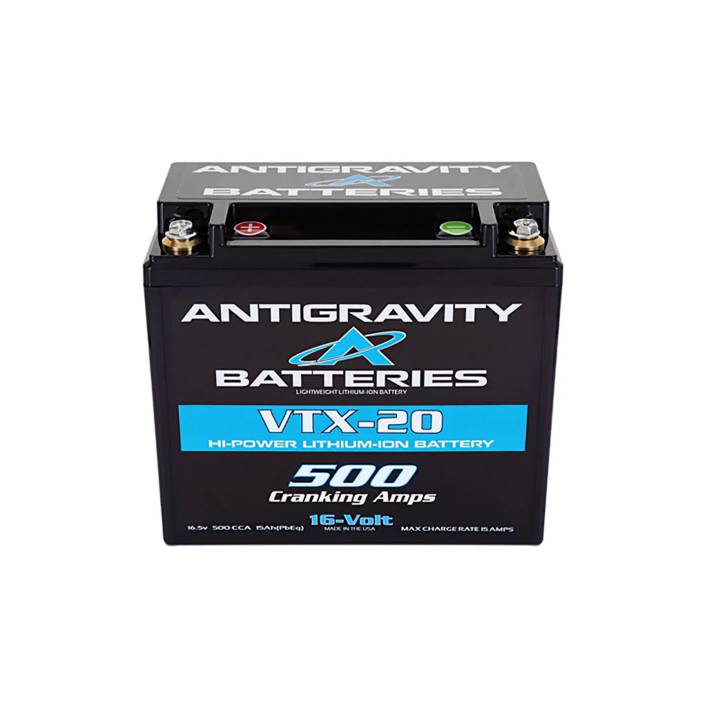 Antigravity VTX-20 Lithium 16V Battery | 500 Cranking Amps in YTX12 Case - Image 2