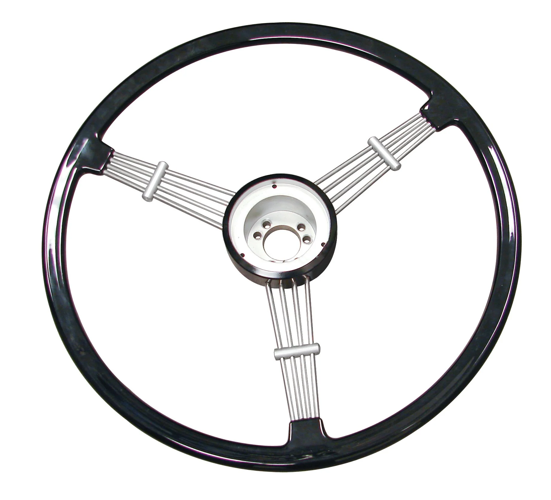 Banjo Style Vintage Steering Wheel Kit, Black