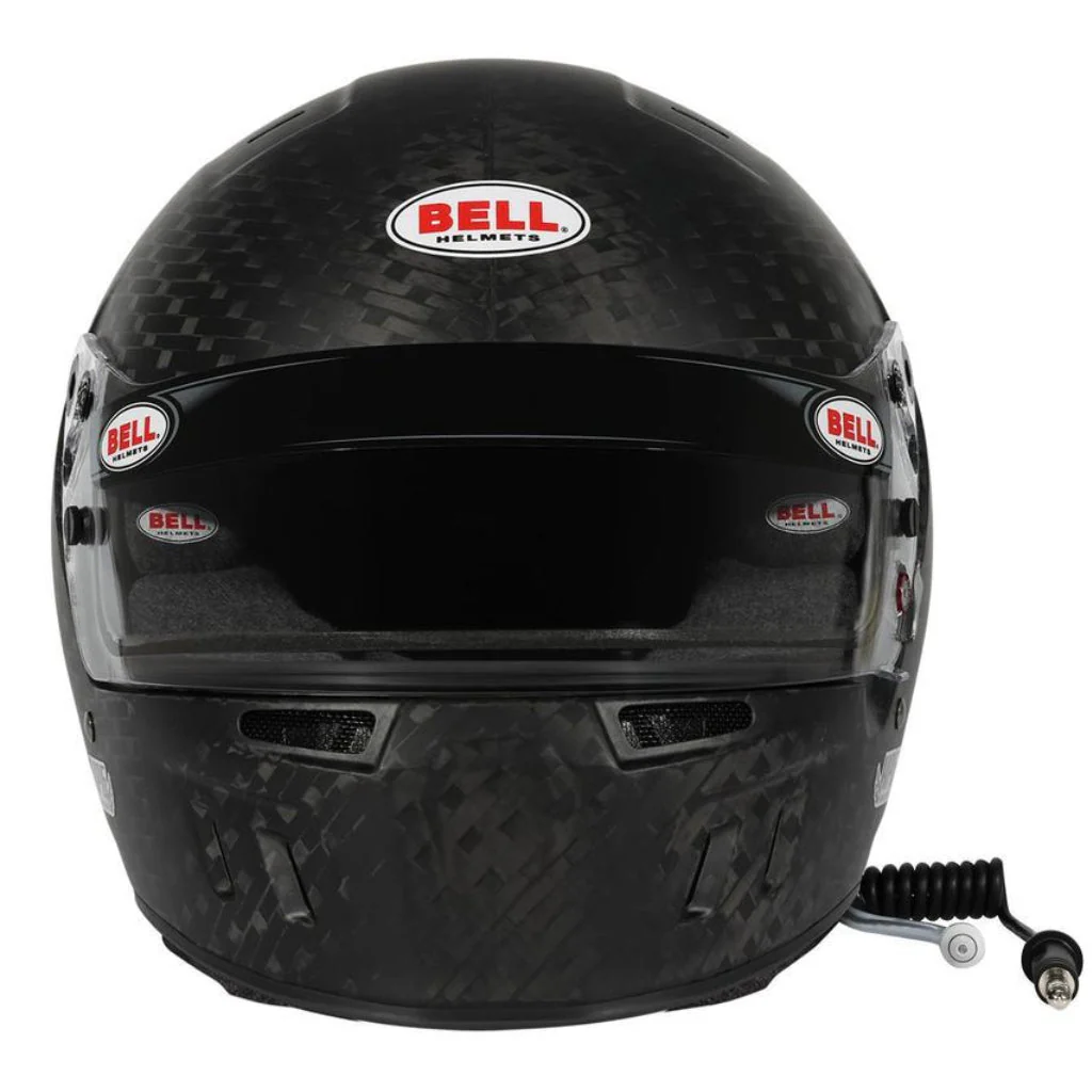 Bell HP6 EVO-II 8860-2018 RD-4C/EC Carbon Fiber Helmet with Built-in Earcup Speakers /Hydration - Image 2