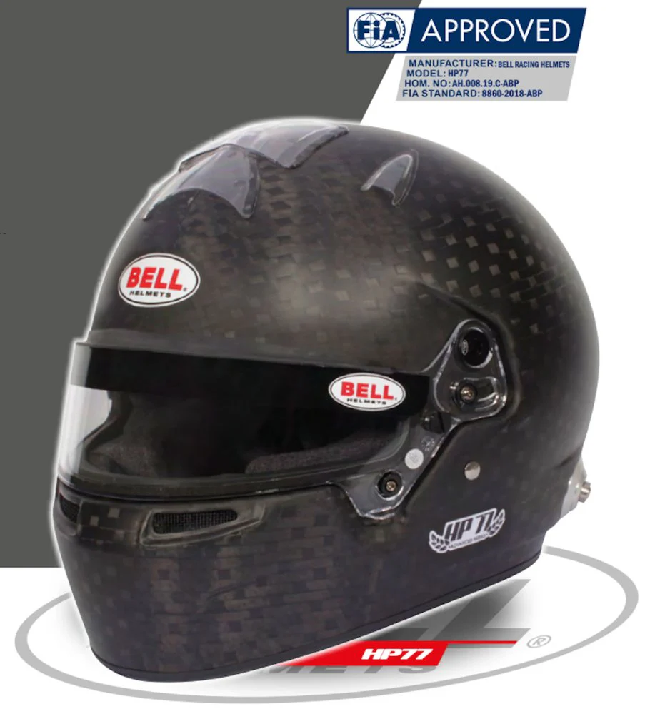 Bell HP77 8860-2018 Carbon Fiber Helmet - Image 7