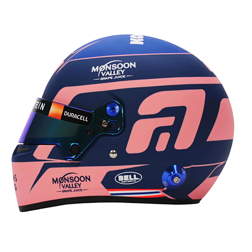Bell HP77 Alex Albon 1:2 Scale F1 Mini Helmet | Williams 2024 F1 Season - Image 6