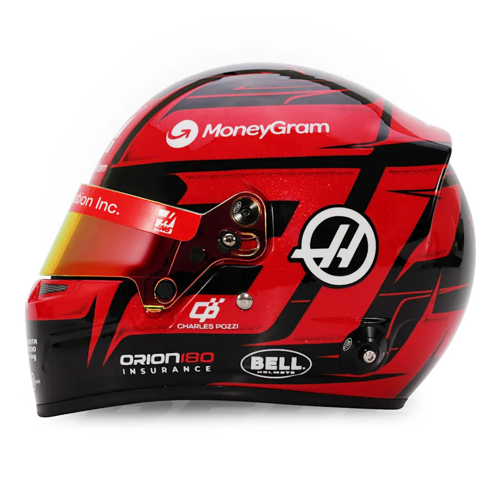 Bell HP77 Esteban Ocon 1:2 Scale F1 Mini Helmet | Haas 2025 F1 Season - Image 3
