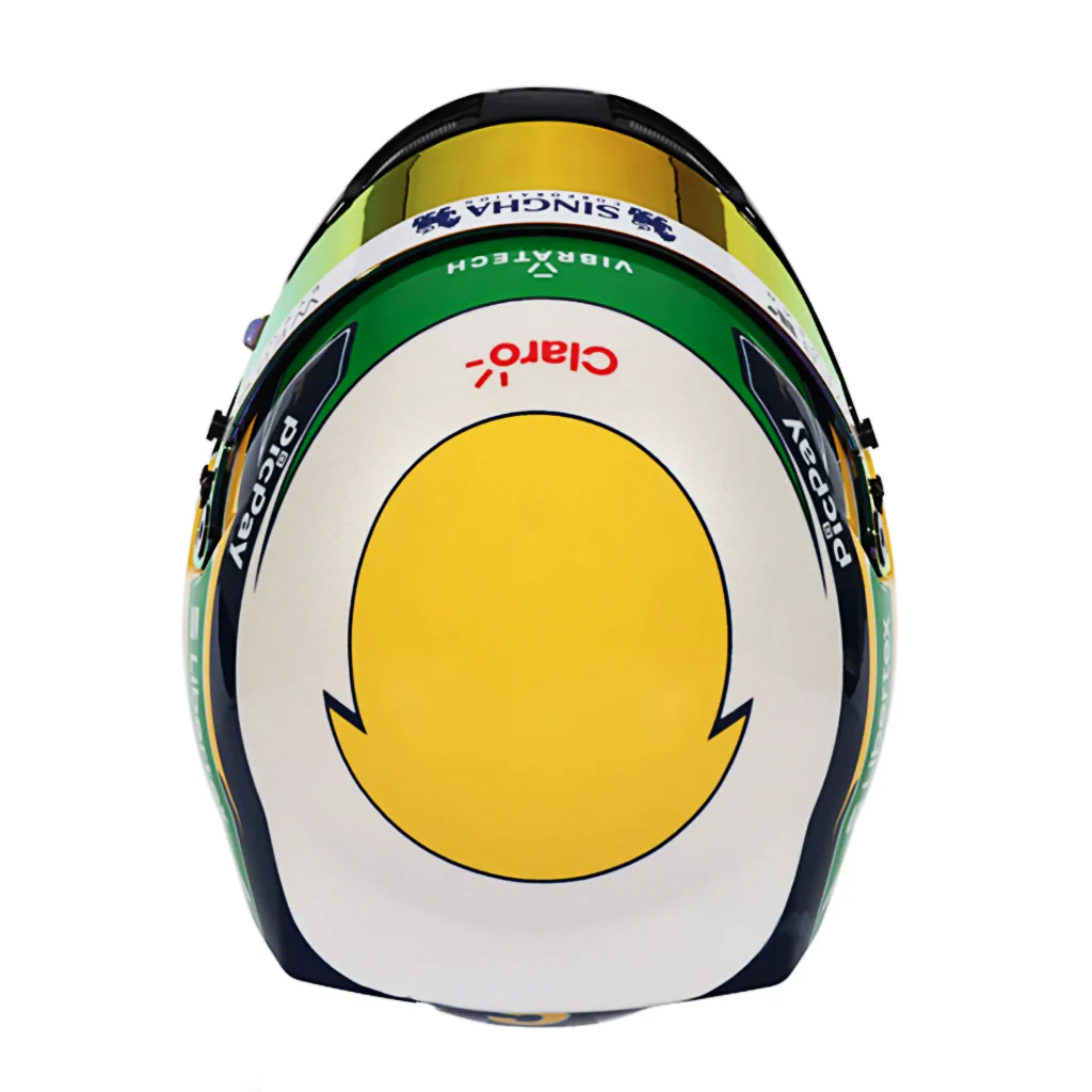 Bell HP77 Gabriel Bortoleto 1:2 Scale F1 Mini Helmet | Kick Sauber 2025 F1 Season - Image 6