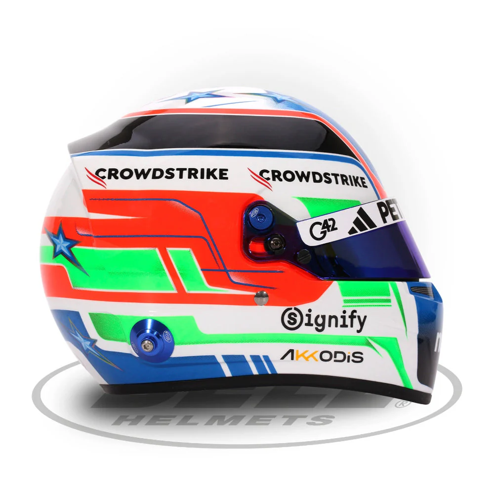 Bell HP77 Kimi Antonelli 1:2 Scale F1 Mini Helmet | 2025 F1 Season - Image 3