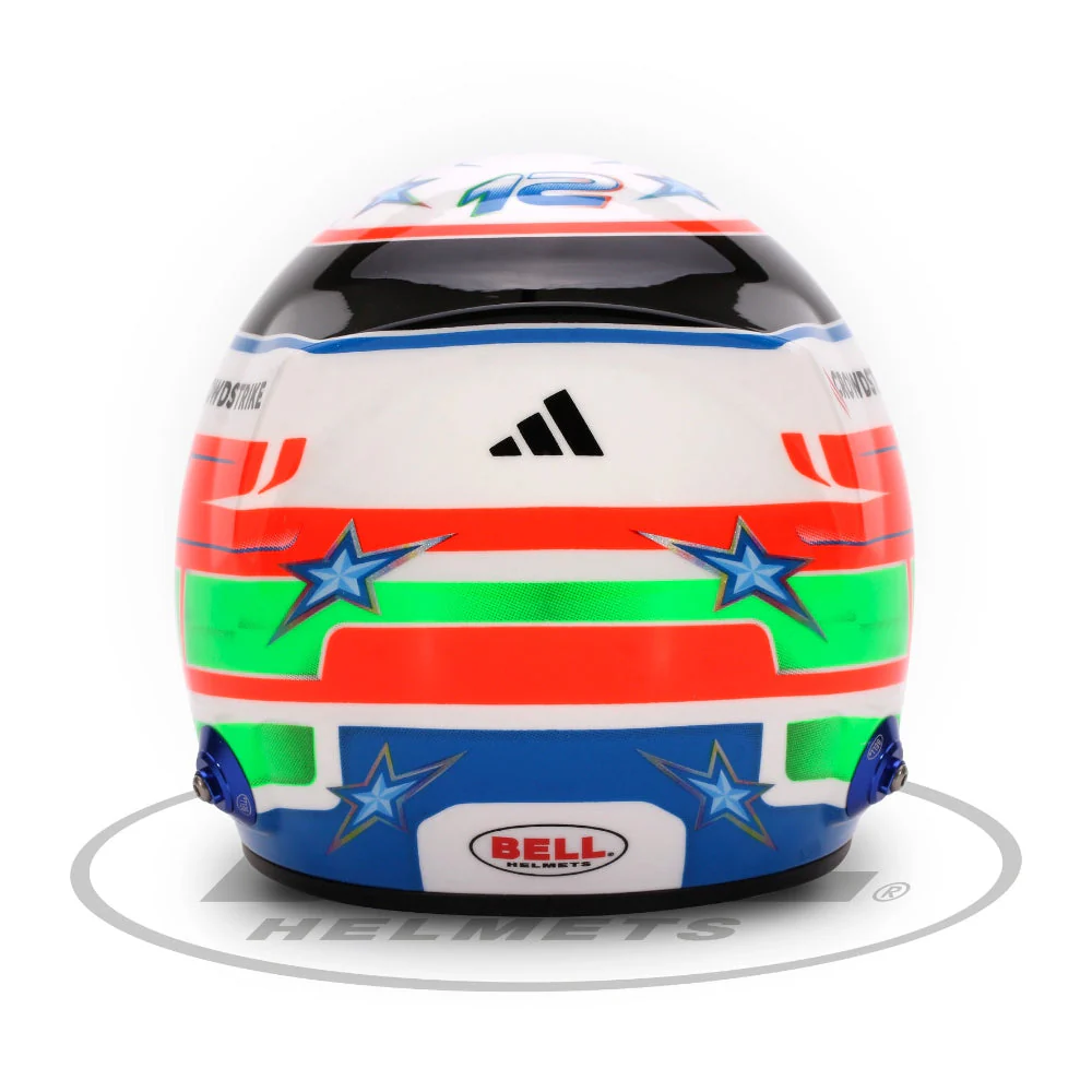 Bell HP77 Kimi Antonelli 1:2 Scale F1 Mini Helmet | 2025 F1 Season - Image 4