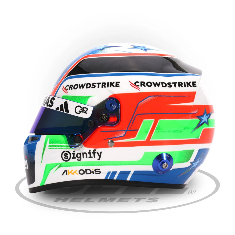 Bell HP77 Kimi Antonelli 1:2 Scale F1 Mini Helmet | 2025 F1 Season - Image 5