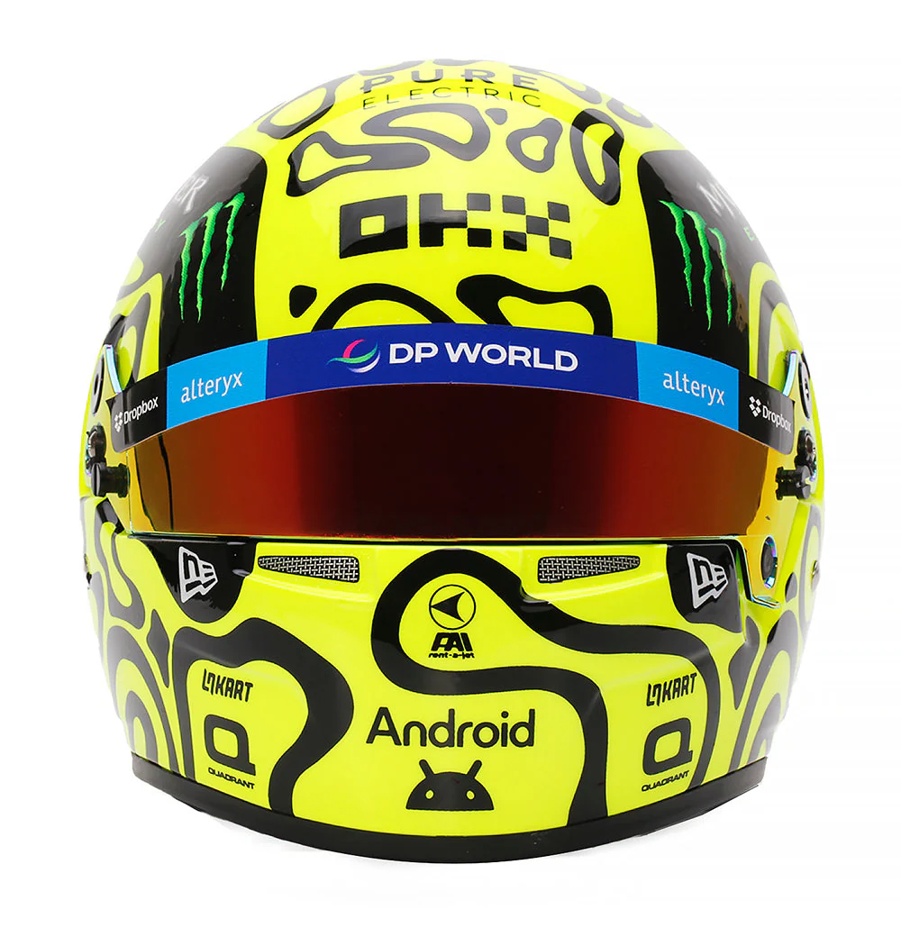 Bell HP77 Lando Norris 1:2 Scale F1 Mini Helmet | McLaren 2024 F1 Season - Image 2