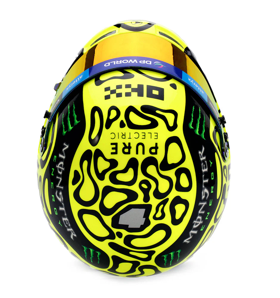 Bell HP77 Lando Norris 1:2 Scale F1 Mini Helmet | McLaren 2024 F1 Season - Image 4