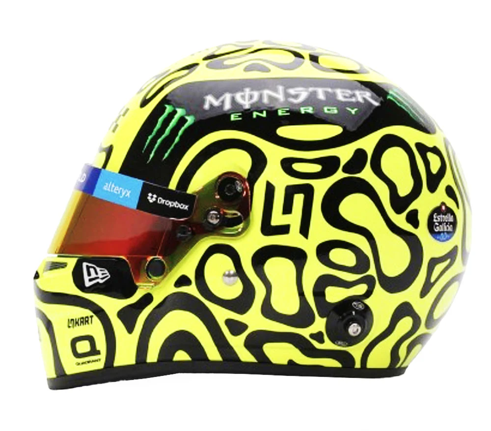 Bell HP77 Lando Norris 1:2 Scale F1 Mini Helmet | McLaren 2024 F1 Season - Image 6