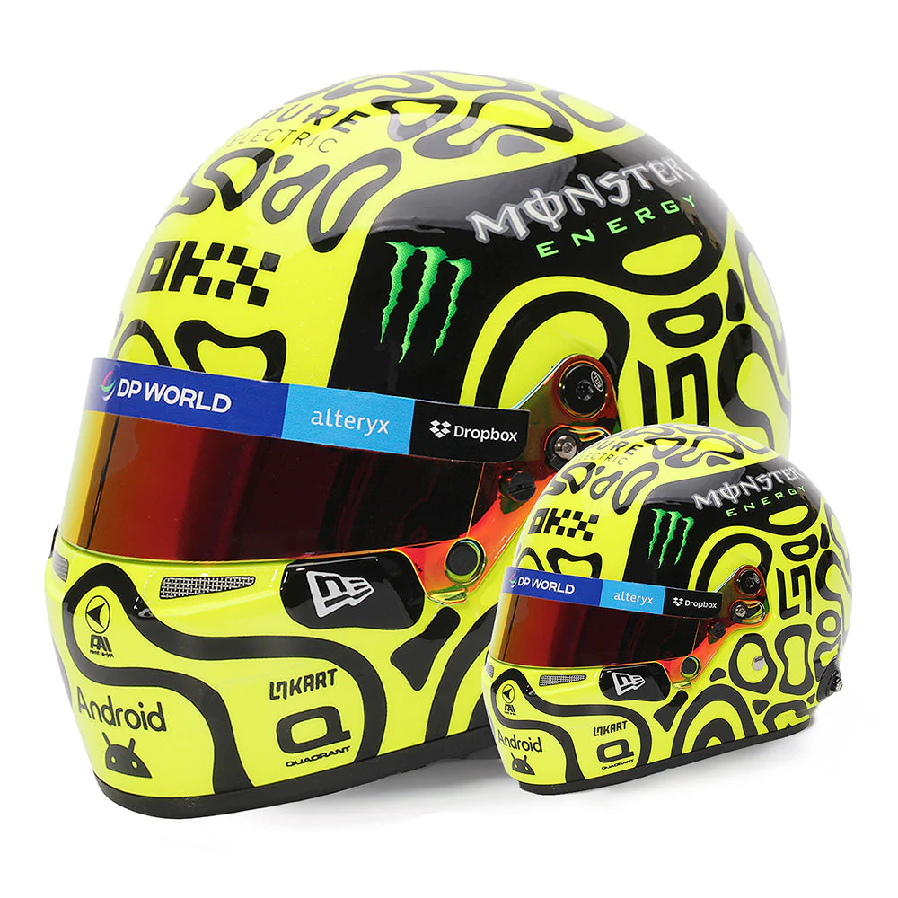 Bell HP77 Lando Norris 1:2 Scale F1 Mini Helmet | McLaren 2024 F1 Season - Image 7