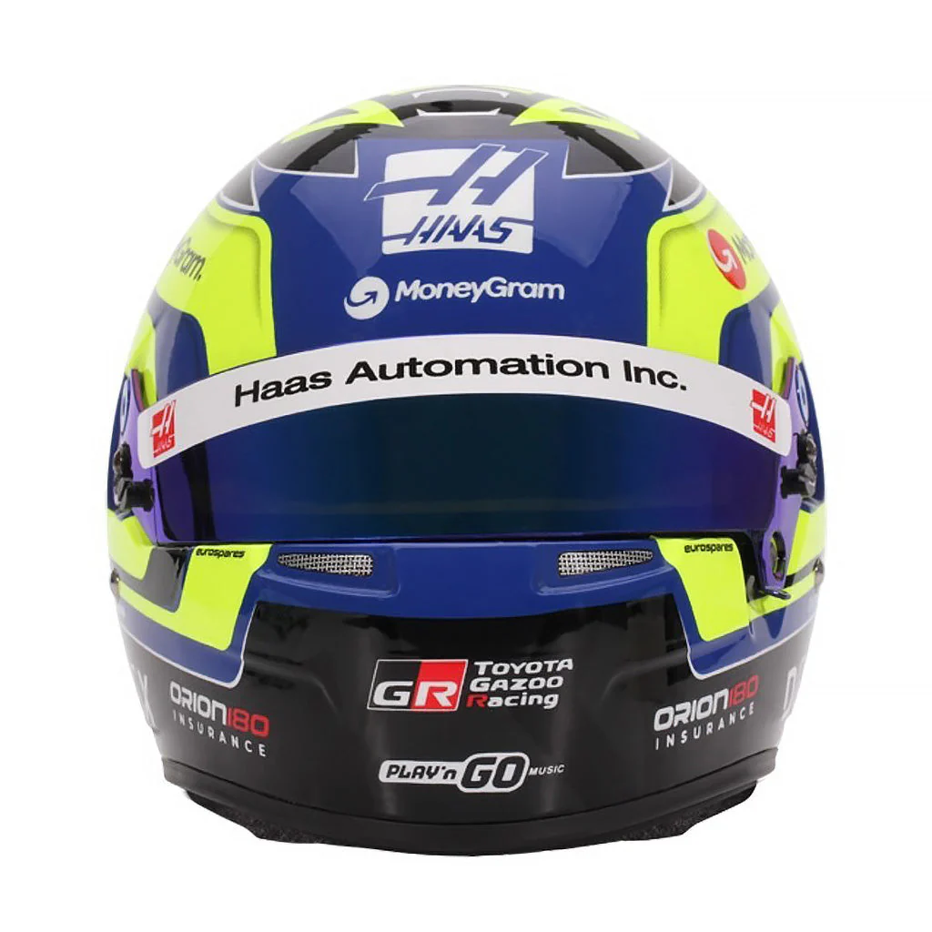 Bell HP77 Oliver Bearman 1:2 Scale F1 Mini Helmet | Haas 2025 F1 Season - Image 2