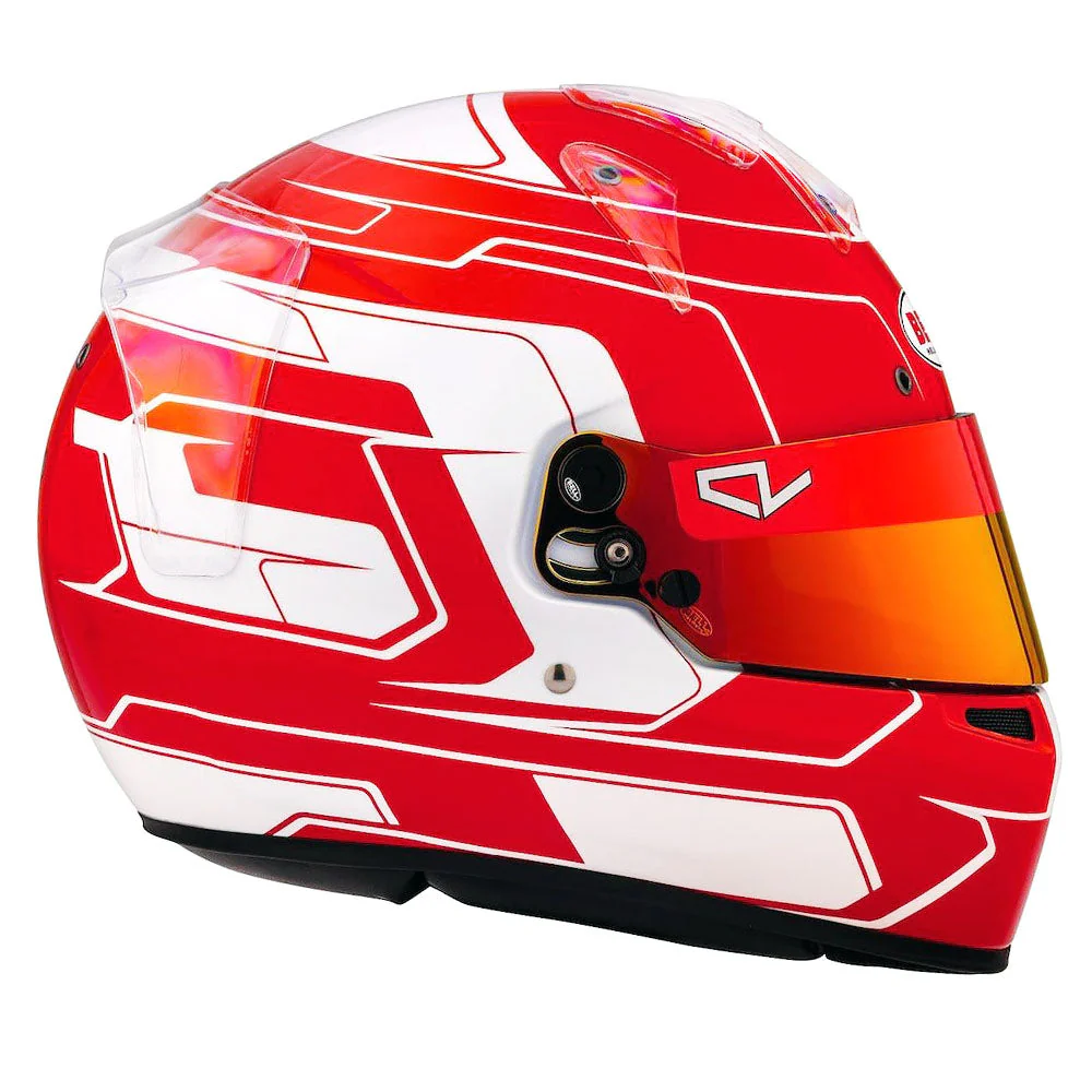 Bell KC7-CMR Charles Leclerc Karting Helmet | Snell-FIA CMR-2016 - Image 5