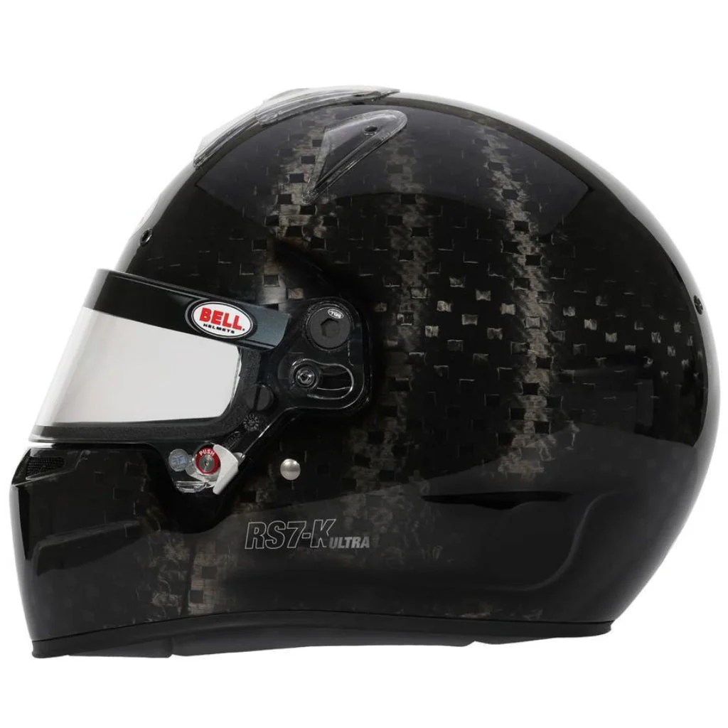 Bell RS7-K Carbon Fiber Karting Helmet | FIA 8878-2024& K2025 - Image 3