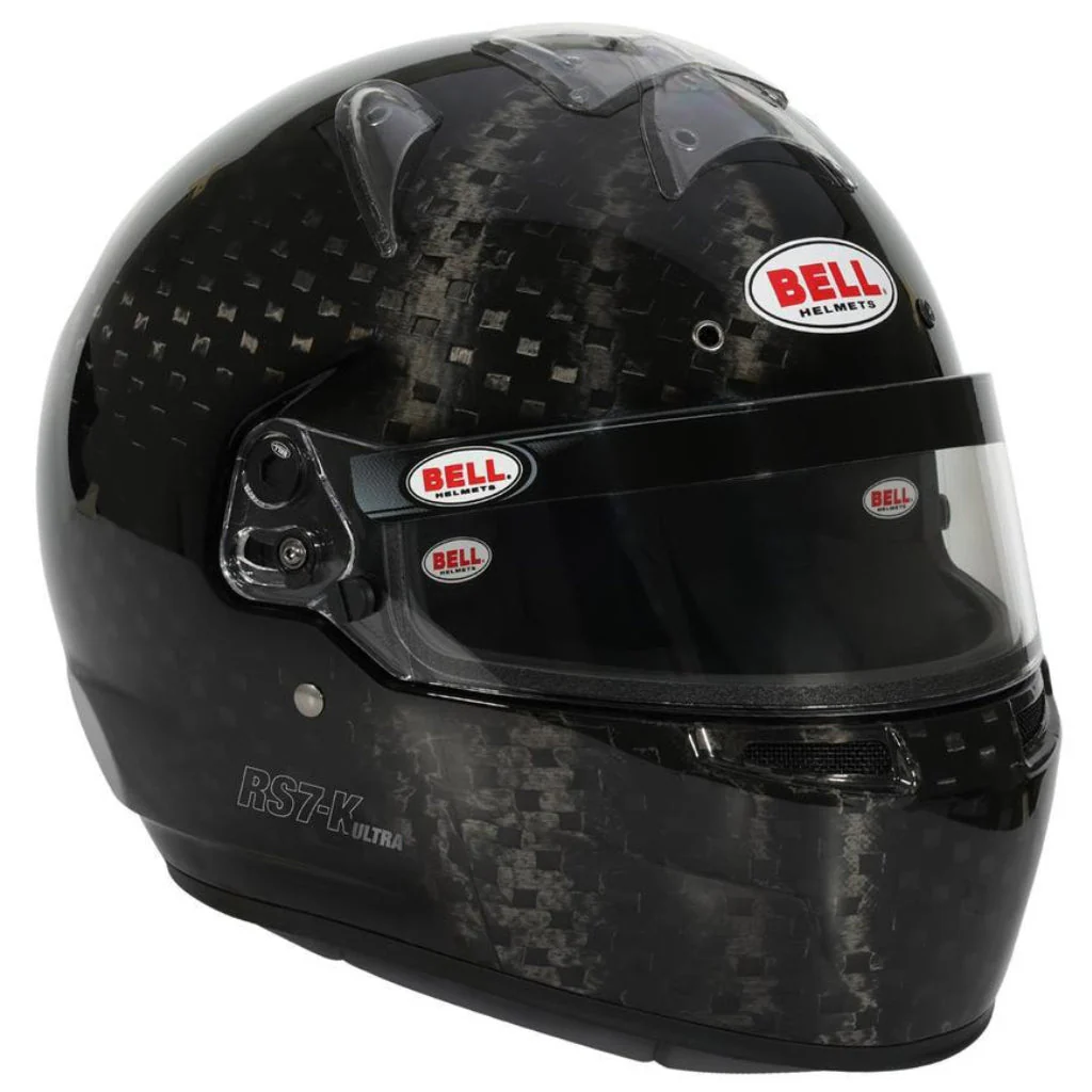 Bell RS7-K Carbon Fiber Karting Helmet | FIA 8878-2024& K2025 - Image 6