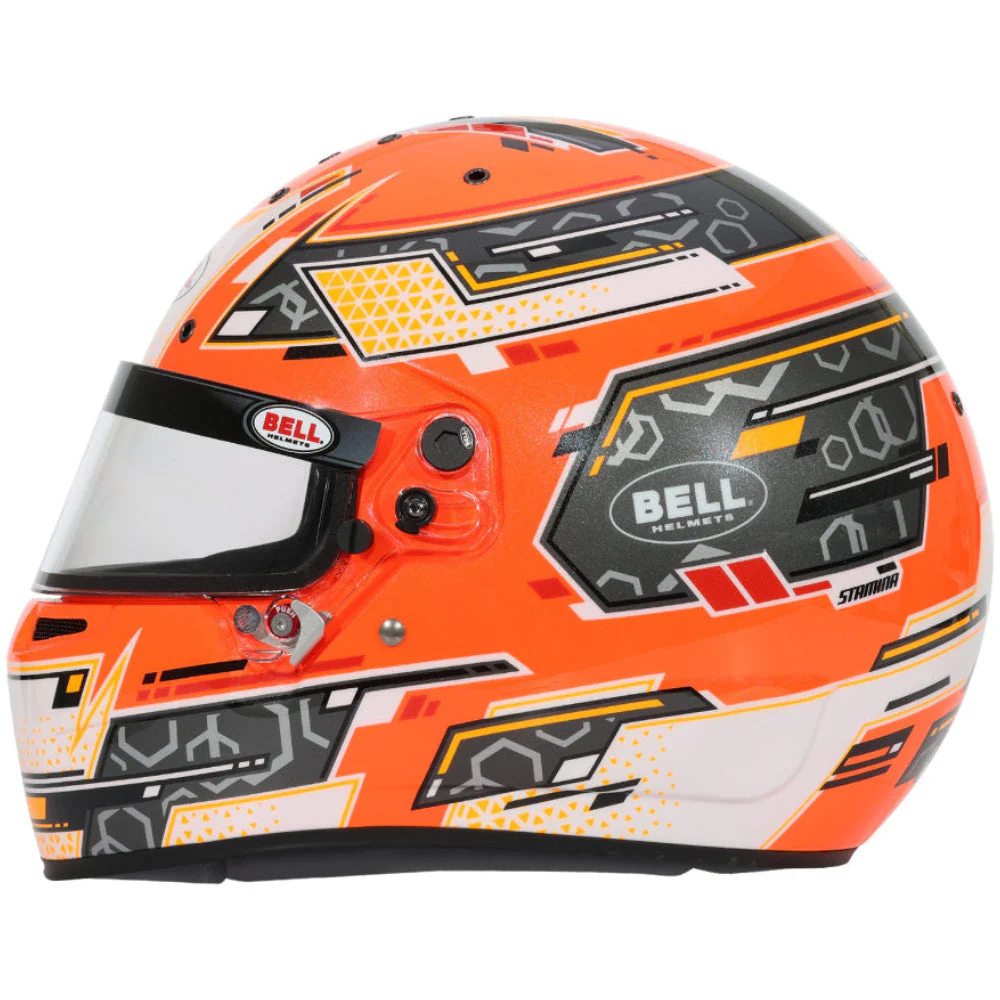 Bell RS7-K Stamina Pro Karting Helmet | FIA 8878-2024 & K2025 - Image 4