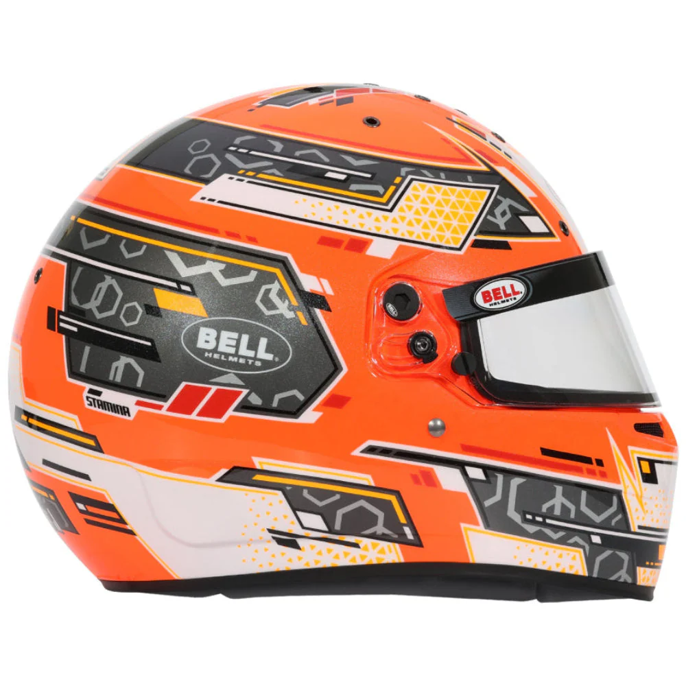 Bell RS7-K Stamina Pro Karting Helmet | FIA 8878-2024 & K2025 - Image 6