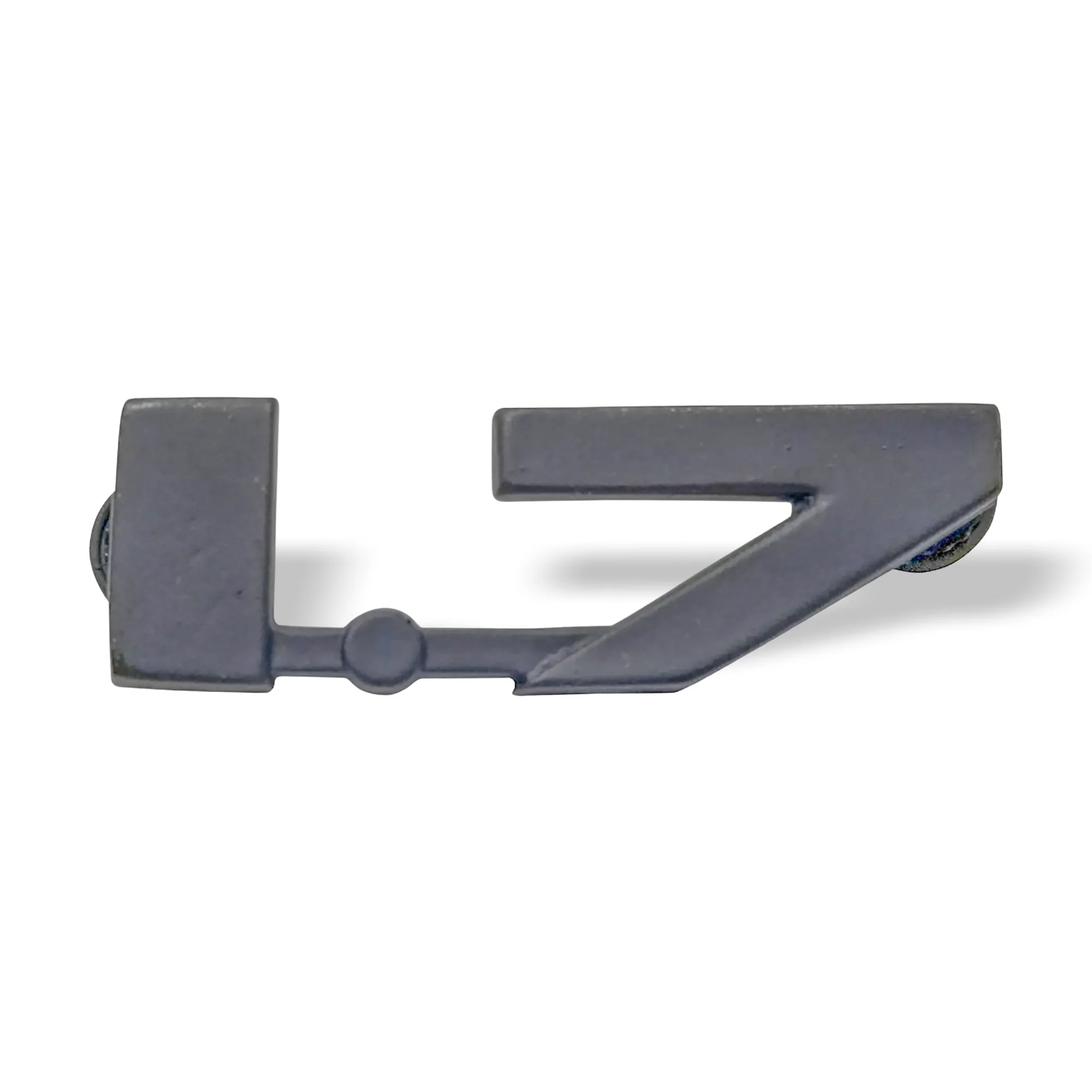 914Rubber Black Metal 1.7 Insignia for Porsche 914 (70-73)