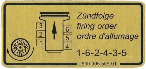 BODY DECAL FIRING ORDER 911 - Image 4