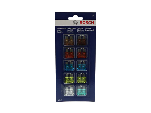 Bosch Low-Profile Blade Fuse Assortment Kit for Porsche Models