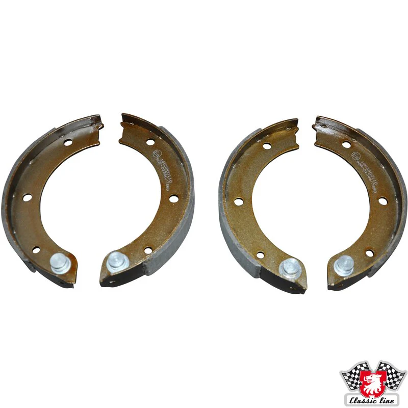 Brake Shoe Set w/ Linings 180x25MM for Porsche 911 (1969-89)