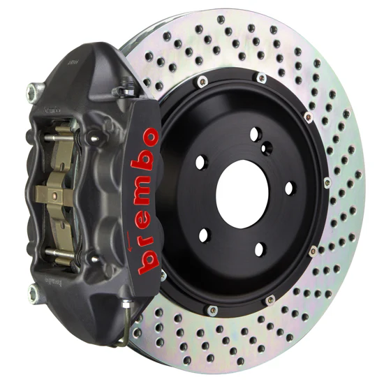 Brembo GT-S Hard Anodized Rear Big Brake Kit for Porsche 996 / 997.1 C2 (380mm) | 9004AS Series