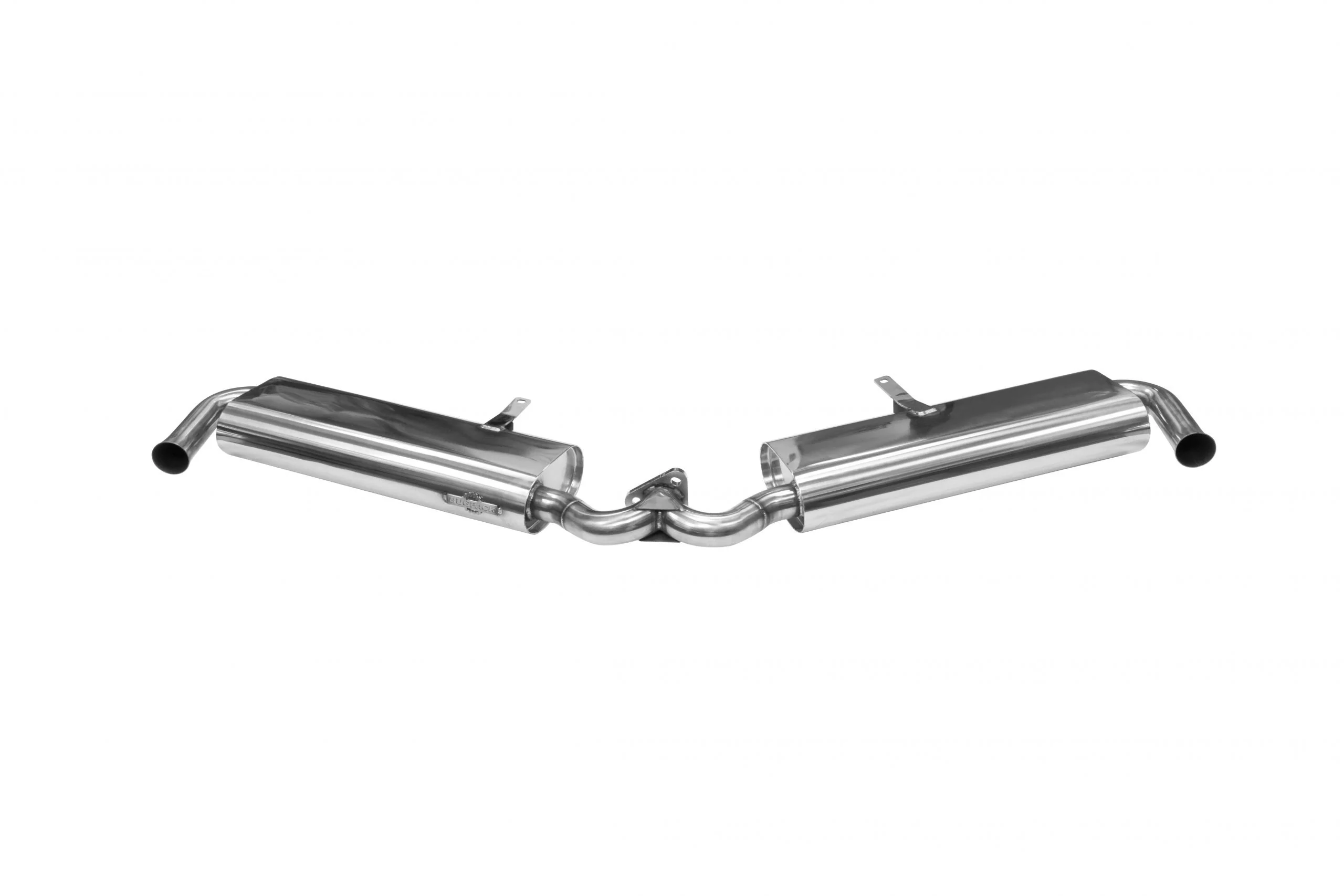 BUGPACK Dual Quiet Muffler for Merged Header