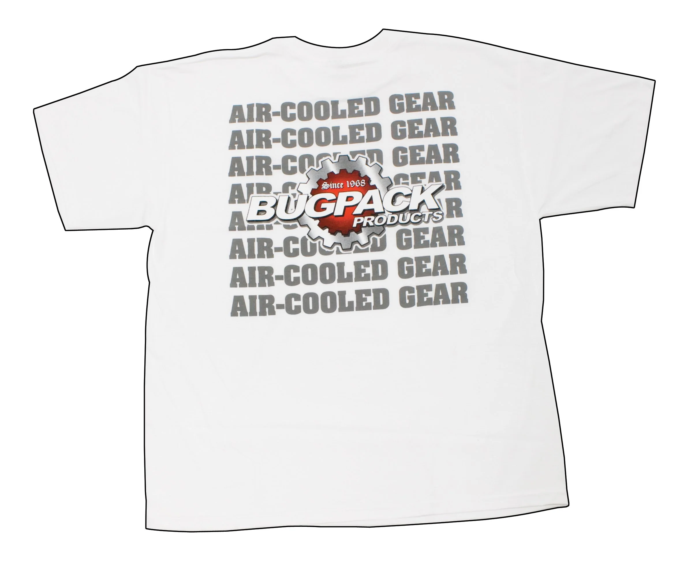 BUGPACK Logo, X Large (White)
