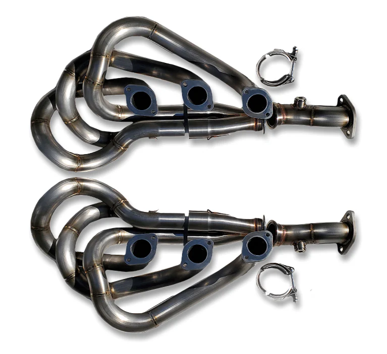 Bursch Stainless Steel 1-3/4" Header Set for Porsche 911 (1965-89) - Image 4