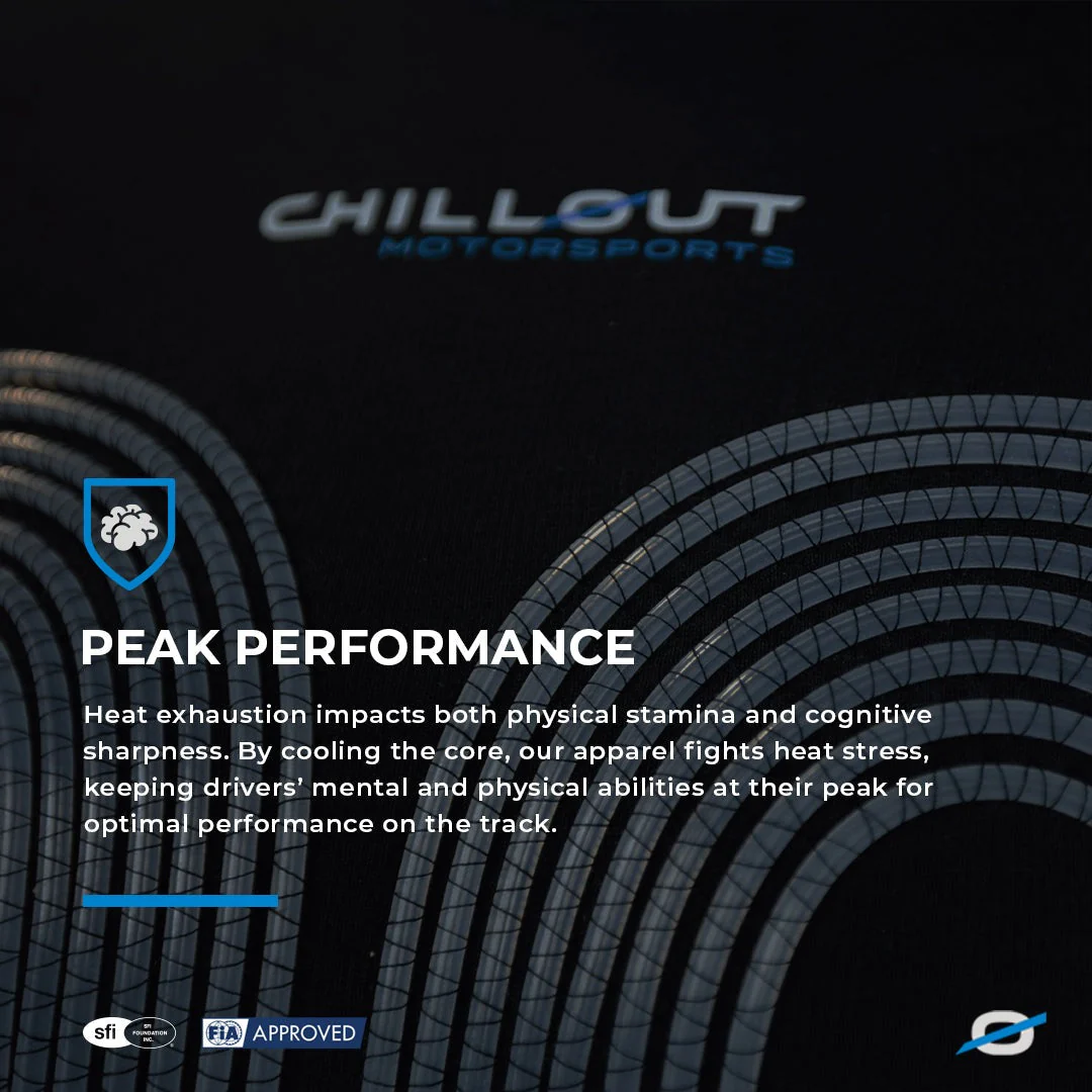 Chillout Systems Pro Touring Cooling Shirt FIA/SFI - Image 10