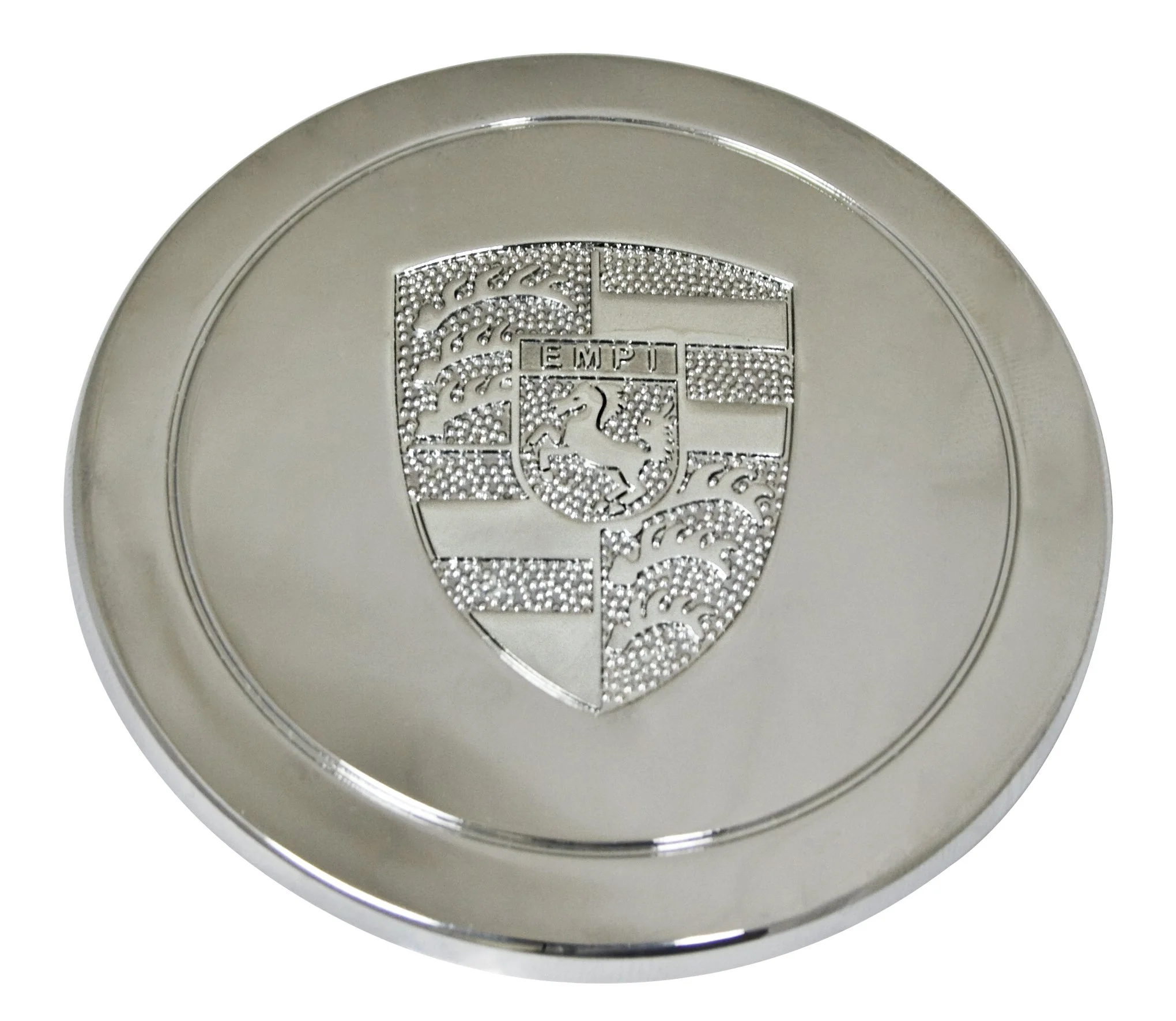 Chrome Crest Center Cap (EMPI Logo), Cap Only