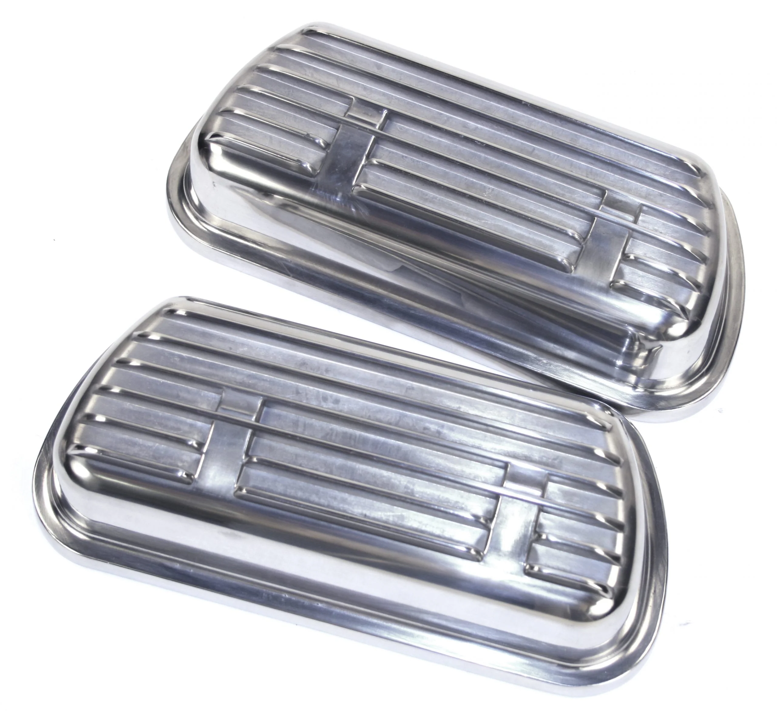 Clip-On Aluminum Valve Cover Set